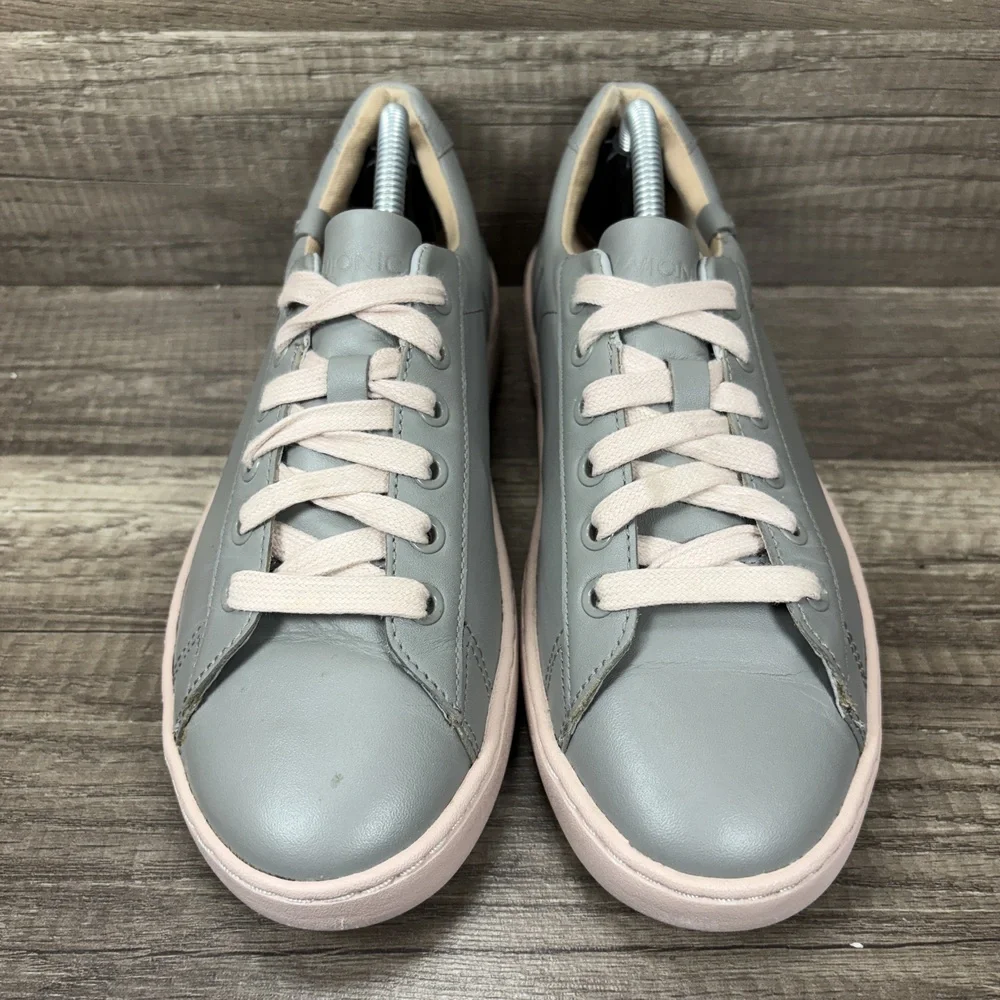 Vionic Mable Gray Pink Womens US Size 7 EUR 38 Sneakers